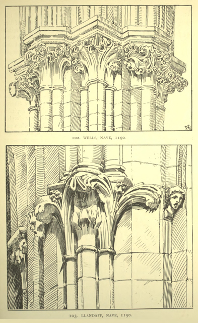 A history of gothic art in england 1900 г. Иллюстрация 69. Готическая архитектура, иллюстрации из 16-и книг, часть 1-я. Архитектор Антон Булатецкий