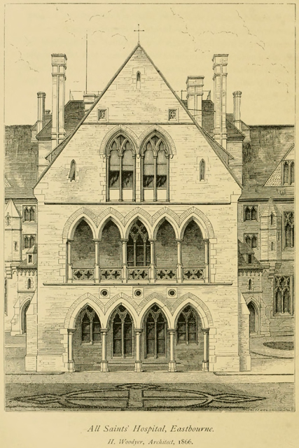 A history of the gothic revival 1872 г. Иллюстрация 38. Готическая архитектура, иллюстрации из 16-и книг, часть 2-я. Архитектор Антон Булатецкий