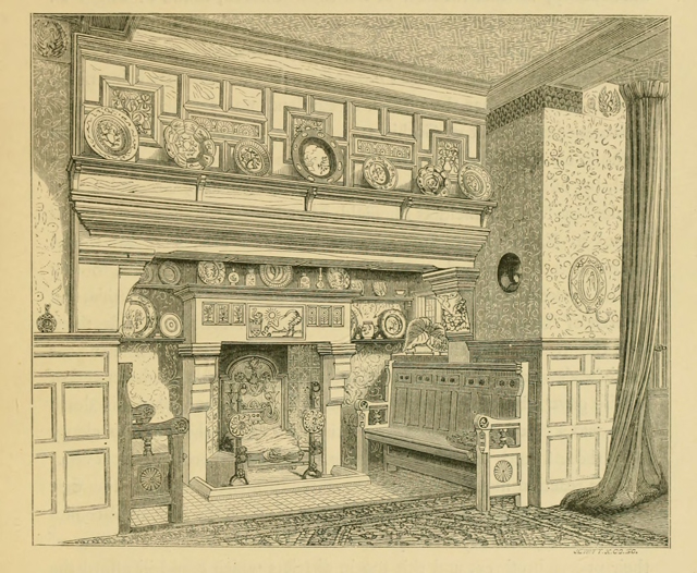 A history of the gothic revival 1872 г. Иллюстрация 41. Готическая архитектура, иллюстрации из 16-и книг, часть 2-я. Архитектор Антон Булатецкий