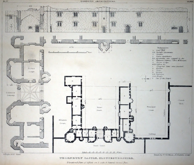 Examples of Gothic architecture selected from various ancient edifices in England 1895 г. Иллюстрация 111. Готическая архитектура, иллюстрации из 16-и книг, часть 2-я. Архитектор Антон Булатецкий