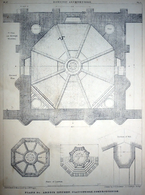 Examples of Gothic architecture selected from various ancient edifices in England 1895 г. Иллюстрация 135. Готическая архитектура, иллюстрации из 16-и книг, часть 2-я. Архитектор Антон Булатецкий