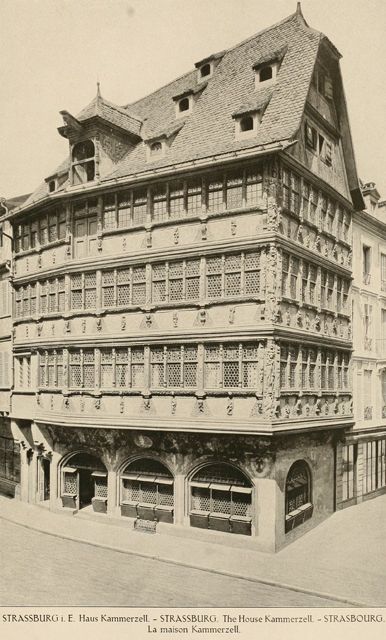 German architecture of the middle ages and Renaissance 1920 г. Иллюстрация 60. Готическая архитектура, иллюстрации из 16-и книг, часть 2-я. Архитектор Антон Булатецкий