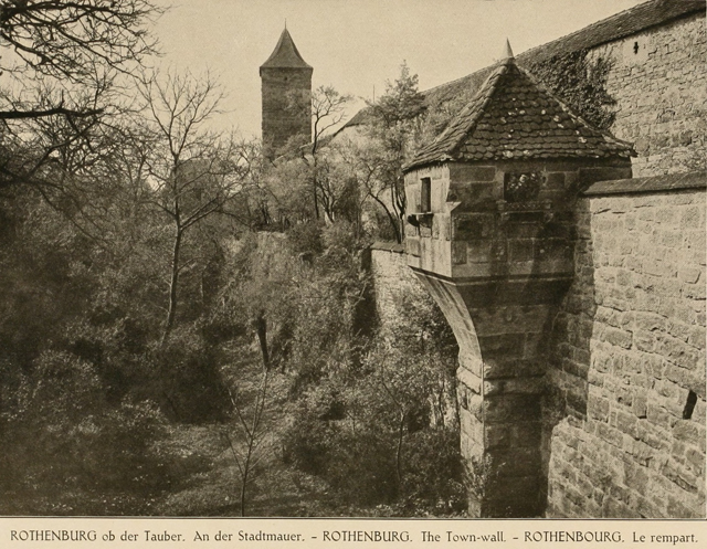 German architecture of the middle ages and Renaissance 1920 г. Иллюстрация 98. Готическая архитектура, иллюстрации из 16-и книг, часть 2-я. Архитектор Антон Булатецкий