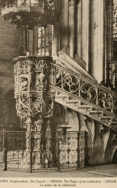 German architecture of the middle ages and Renaissance 1920 г. Иллюстрация 124. Готическая архитектура, иллюстрации из 16-и книг, часть 2-я. Архитектор Антон Булатецкий