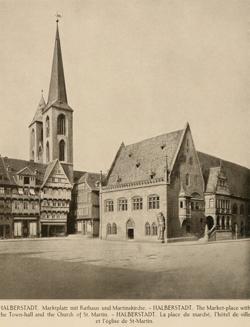 German architecture of the middle ages and Renaissance 1920 г. Иллюстрация 189. Готическая архитектура, иллюстрации из 16-и книг, часть 2-я. Архитектор Антон Булатецкий