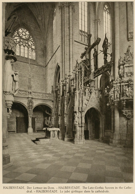German architecture of the middle ages and Renaissance 1920 г. Иллюстрация 192. Готическая архитектура, иллюстрации из 16-и книг, часть 2-я. Архитектор Антон Булатецкий