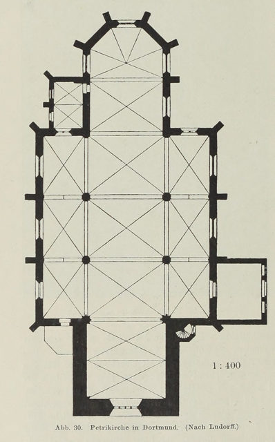 Late Gothic and Renaissance contribution to the history of German Architecture 1899 г. Иллюстрация 31. Готическая архитектура, иллюстрации из 16-и книг, часть 3-я. Архитектор Антон Булатецкий