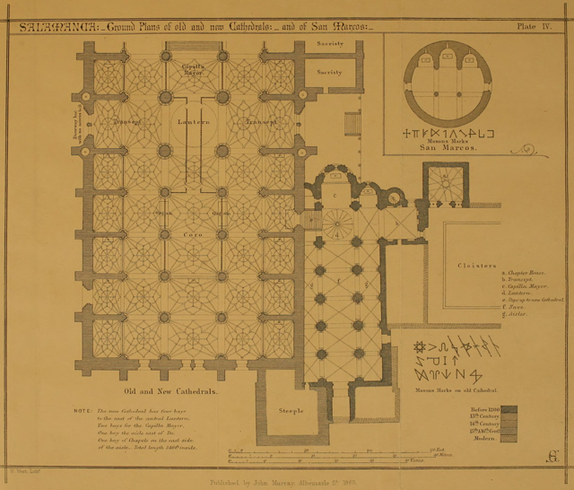 Some account of gothic architecture in Spain 1865 г. Иллюстрация 30. Готическая архитектура, иллюстрации из 16-и книг, часть 3-я. Архитектор Антон Булатецкий