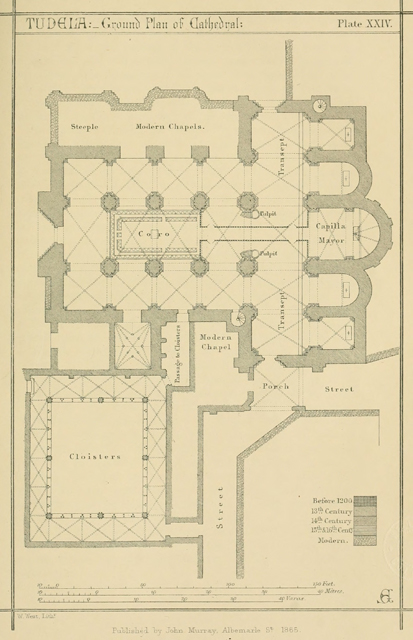 Some account of gothic architecture in Spain 1865 г. Иллюстрация 126. Готическая архитектура, иллюстрации из 16-и книг, часть 3-я. Архитектор Антон Булатецкий