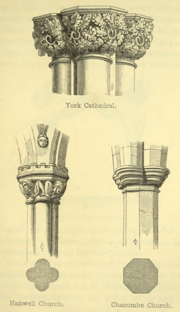 The principles of Gothic ecclesiastical architecture 1859 г. Иллюстрация 93. Готическая архитектура, иллюстрации из 16-и книг, часть 3-я. Архитектор Антон Булатецкий
