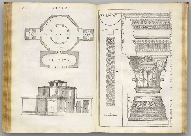 Венецианское издание 1570 г. лист 136. Иллюстрации к книге 