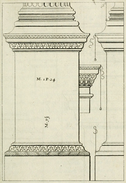 Pierre Le Muet 1645 г. Иллюстрация стр.113. Иллюстрации к книге 