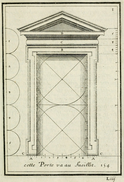Pierre Le Muet 1645 г. Иллюстрация стр.175. Иллюстрации к книге 