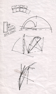 Почеркушки к проектам кирпичных домов, 2014 год, рис.079. Почеркушки к проектам за 2014 год. Архитектор Антон Булатецкий
